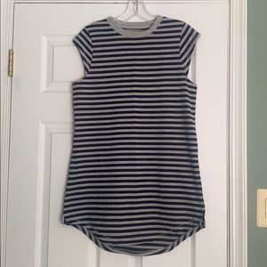 Urban Outfitters, Blue and grey striped tunic